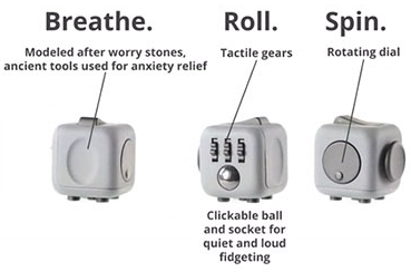 Novelty | Fidget Cubes - 4 